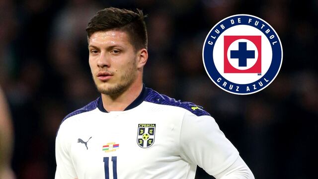 Luka Jovic descartaría oferta de un histórico de Brasil para fichar con Cruz Azul.