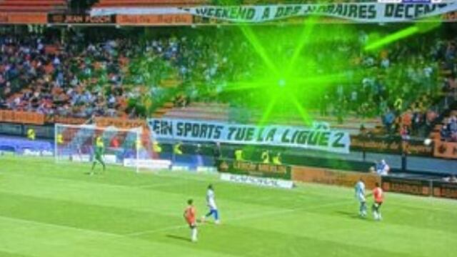 Protestas en el futbol de Francia.