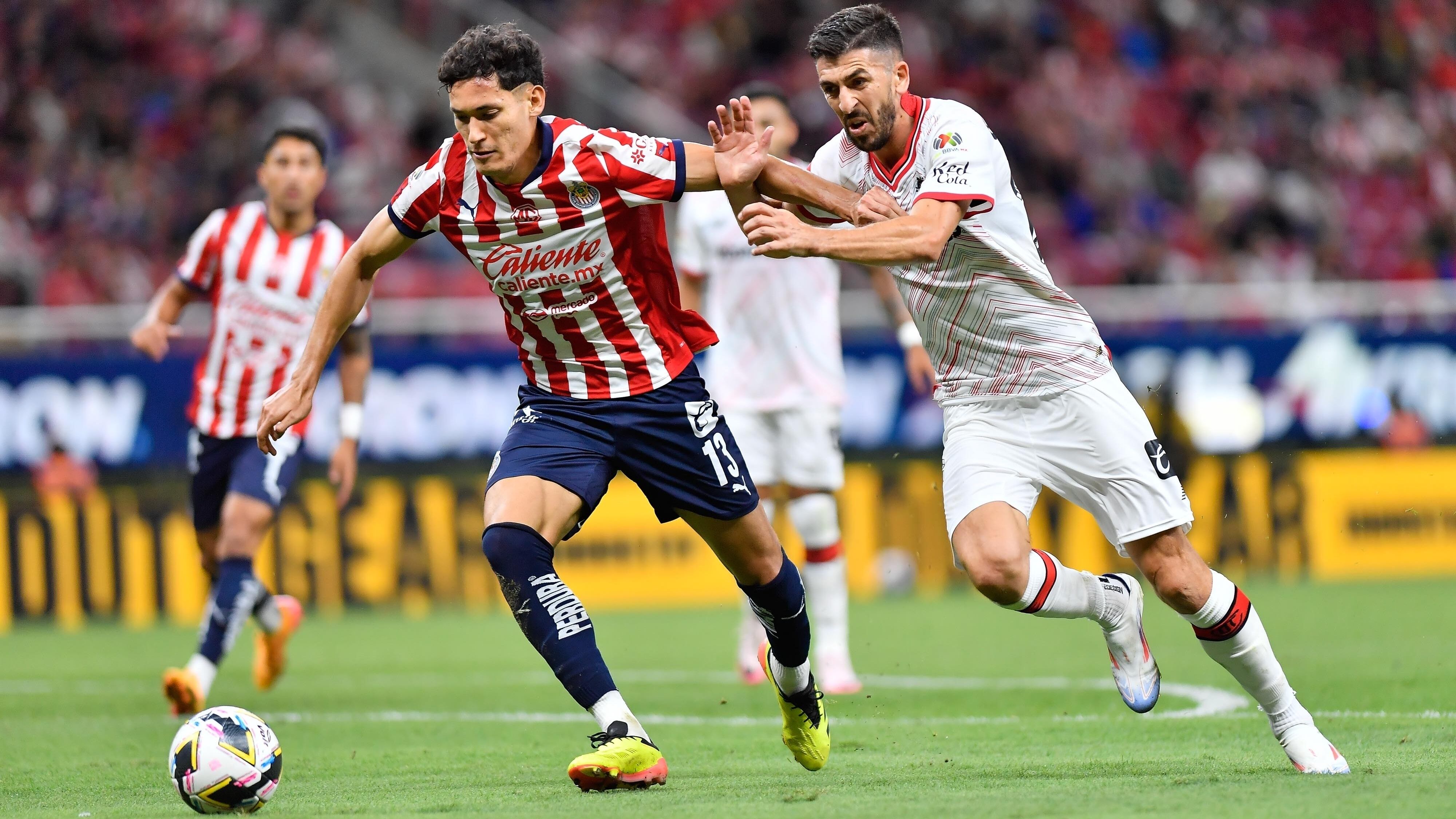 Jesús Orozco Chiquete en el Chivas vs Toluca.