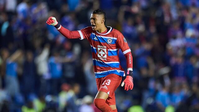 Kevin Mier, portero de Cruz Azul.