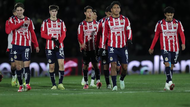 Jugadores de Chivas.
