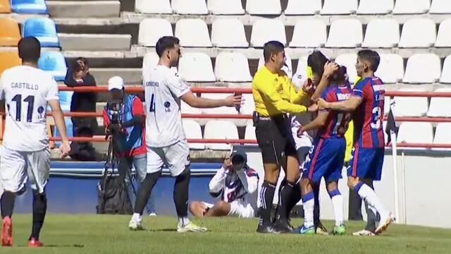 Jugador de Dorados agrede a uno del Atlante en los cuartos de final de la Liga de Expansión MX
