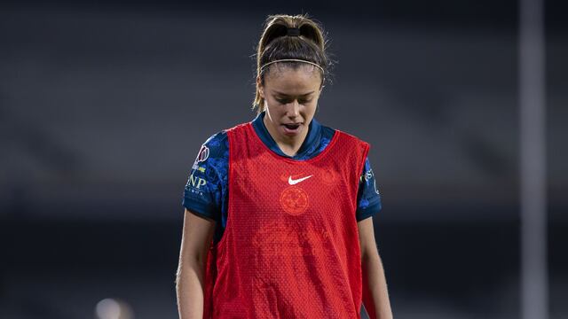 Priscila Da Silva, jugadora de la Liga MX Femenil.