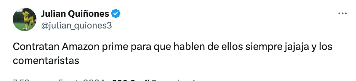 Julián Quiñones saca su amor por el Atlas y de paso se burla de Chivas y sus comentaristas