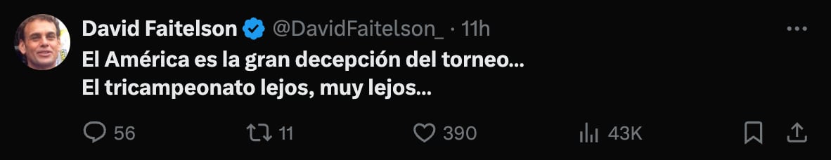 X de David Faitelson