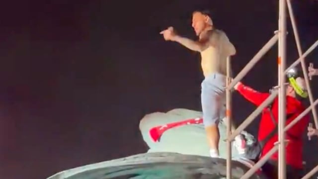 El festejo de Alexis Vega a lo Sergio Ramos por la 12 del Toluca