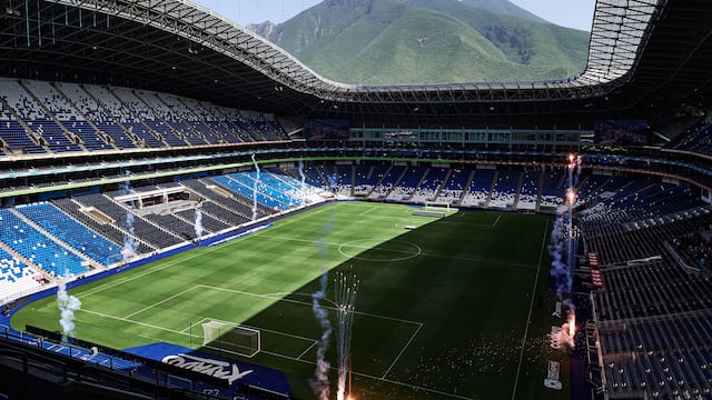 Estadio BBVA, casa de Rayados de Monterrey.