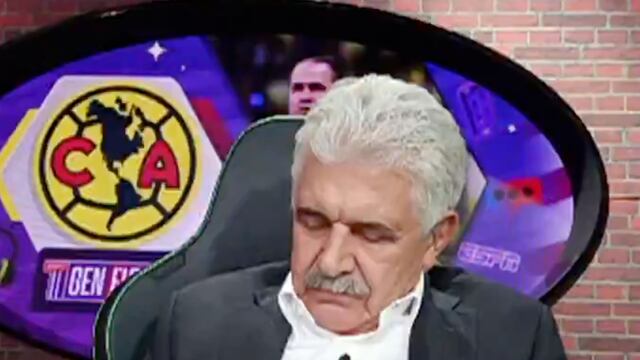 Tuca Ferretti se duerme en pleno programa y todo por culpa del América