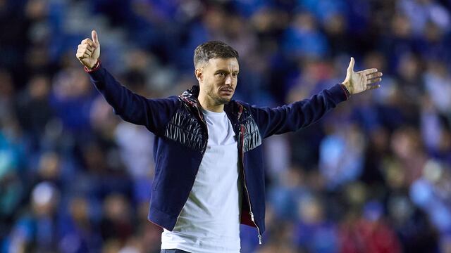 Martín Anselmi con Cruz Azul