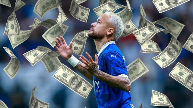¡Es una grosería! Neymar ganó 2 mil millones por tocar el balón 45 veces en el 2024