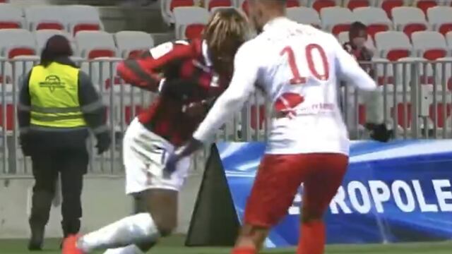 El día en que Allan Saint-Maximin humilló a Denis Bouanga en la Liga de Francia