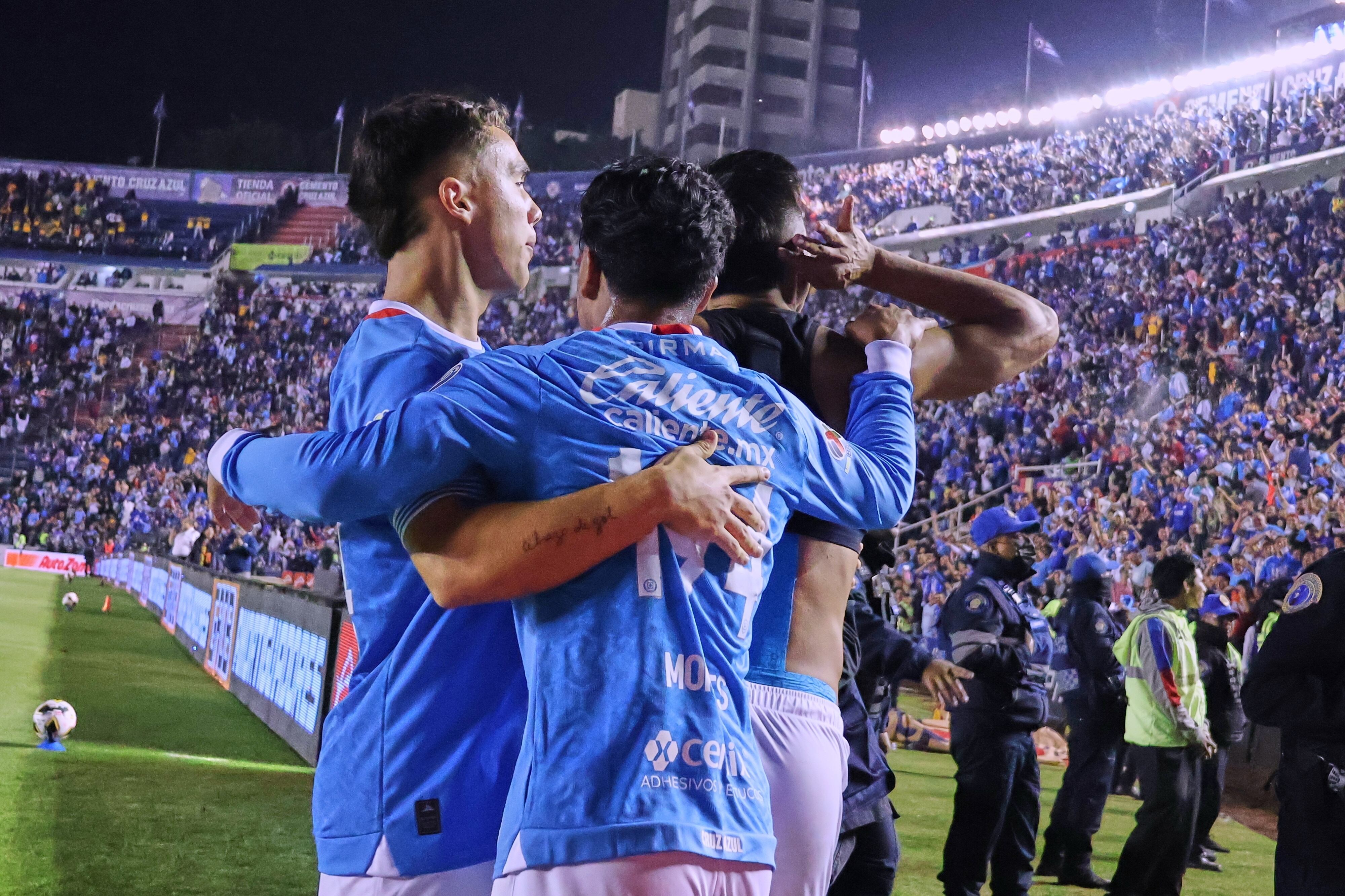 Cruz Azul en el Estadio Ciudad de los Deportes.
