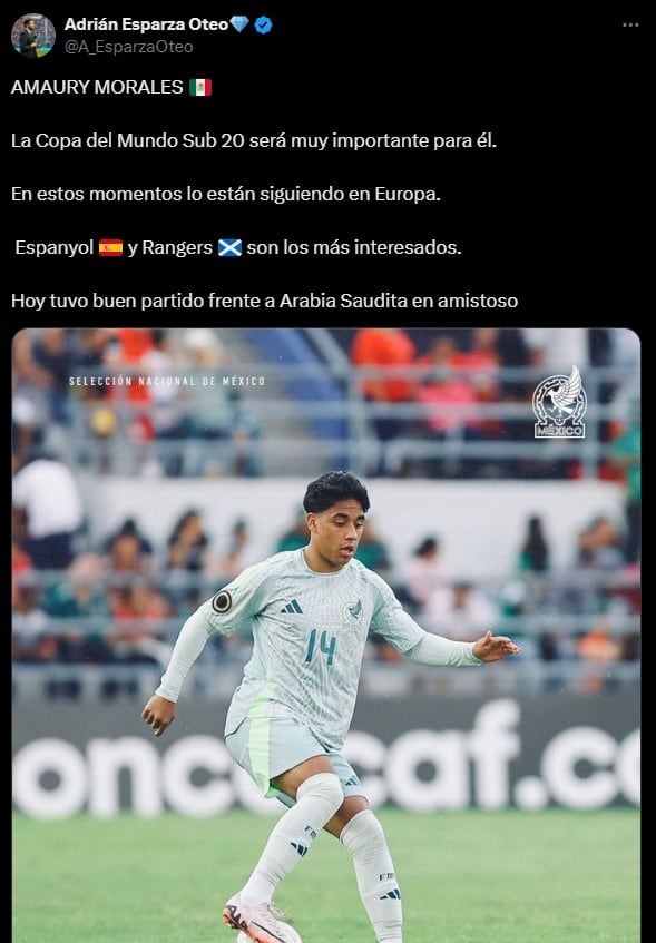 Amaury Morales, canterano de Cruz Azul