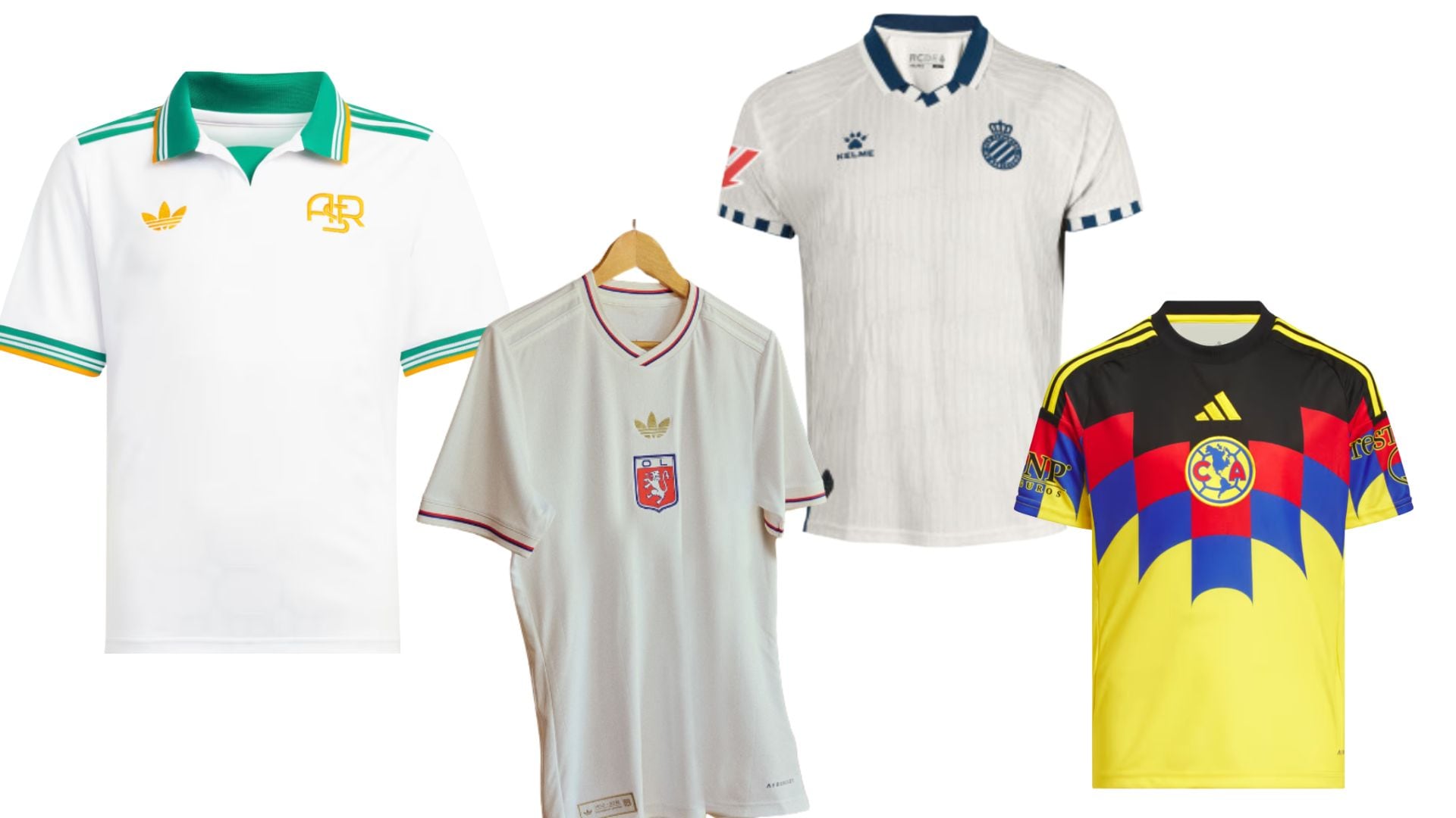 Jerseys más hermosos del mundo.