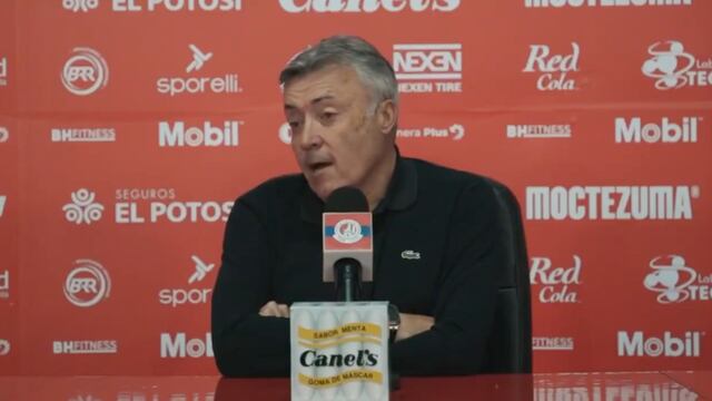 DT del Atlético de San Luis destroza a Martín Anselmi