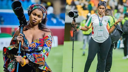 Ella es Amina Fall, la fotógrafa que está captando los reflectores en la Copa Africana 2025
