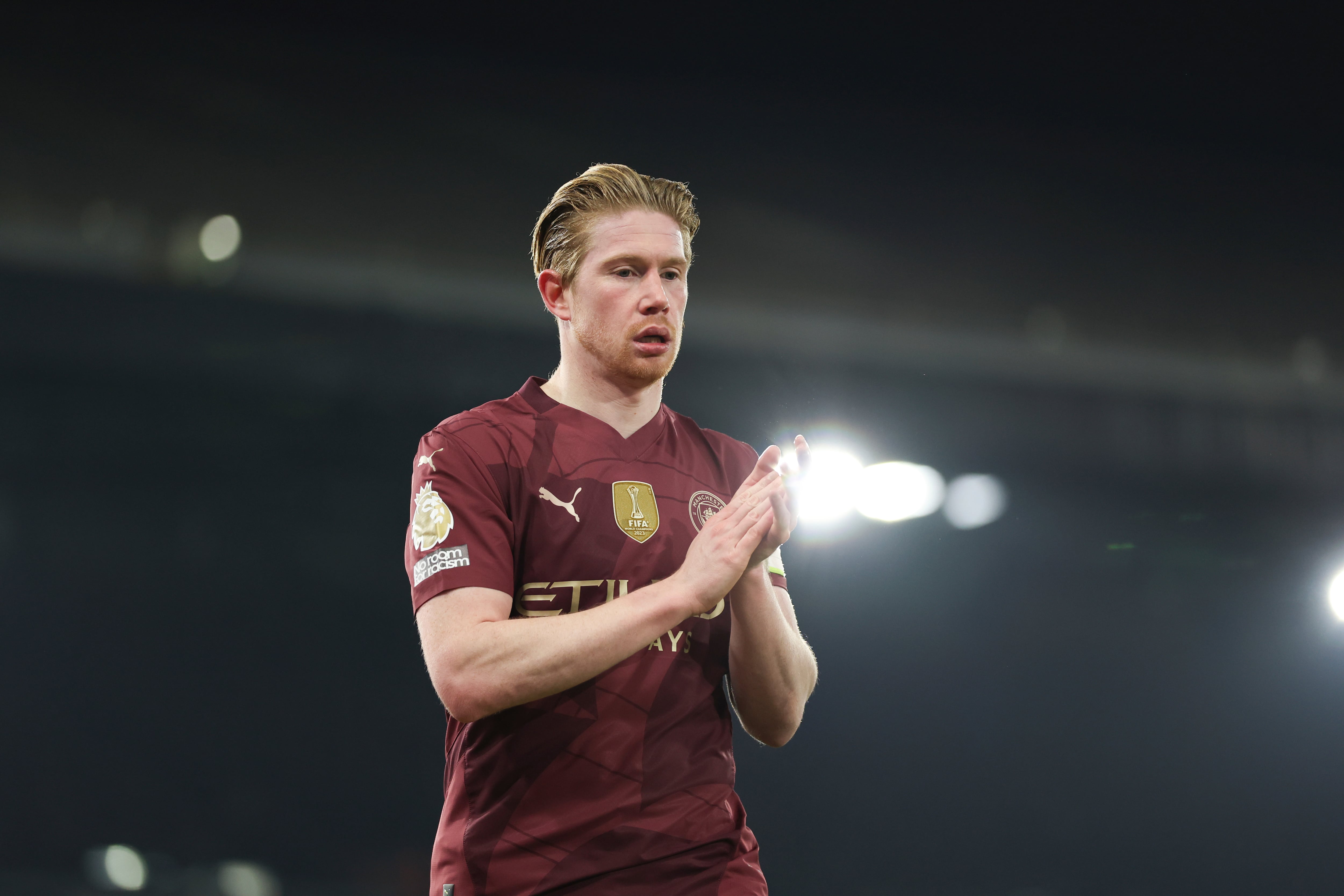 Kevin De Bruyne, jugador del Manchester City.