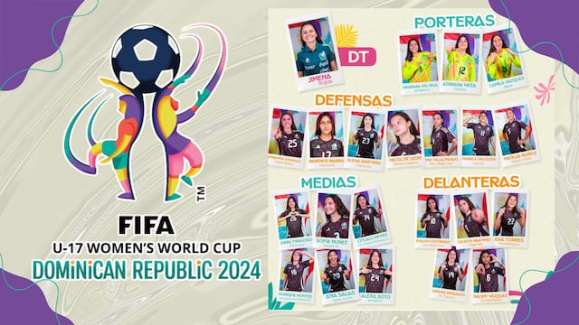 Convocatoria Selección Mexicana Femenil Sub-17.