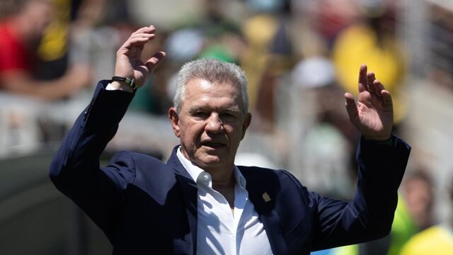 Javier Aguirre, director técnico de México.