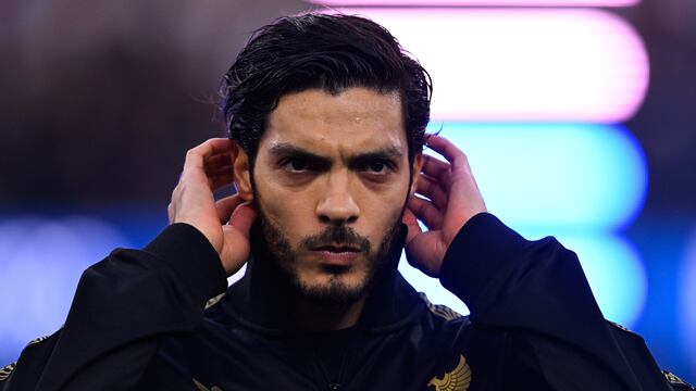 Raúl Jiménez con la Selección Mexicana