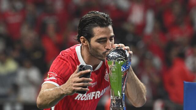 Antonio Briseño, jugador del Toluca.