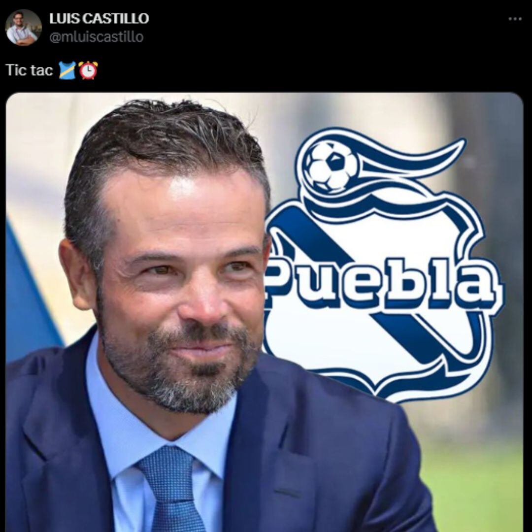 Rafa Puente Jr. sería el nuevo DT de Club Puebla.