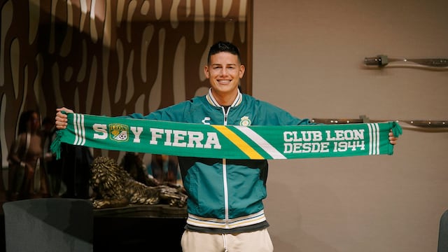 James Rodríguez nuevo jugador del León