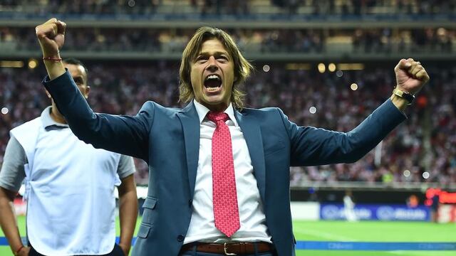 Matías Almeyda tras ganar la Concachampions.