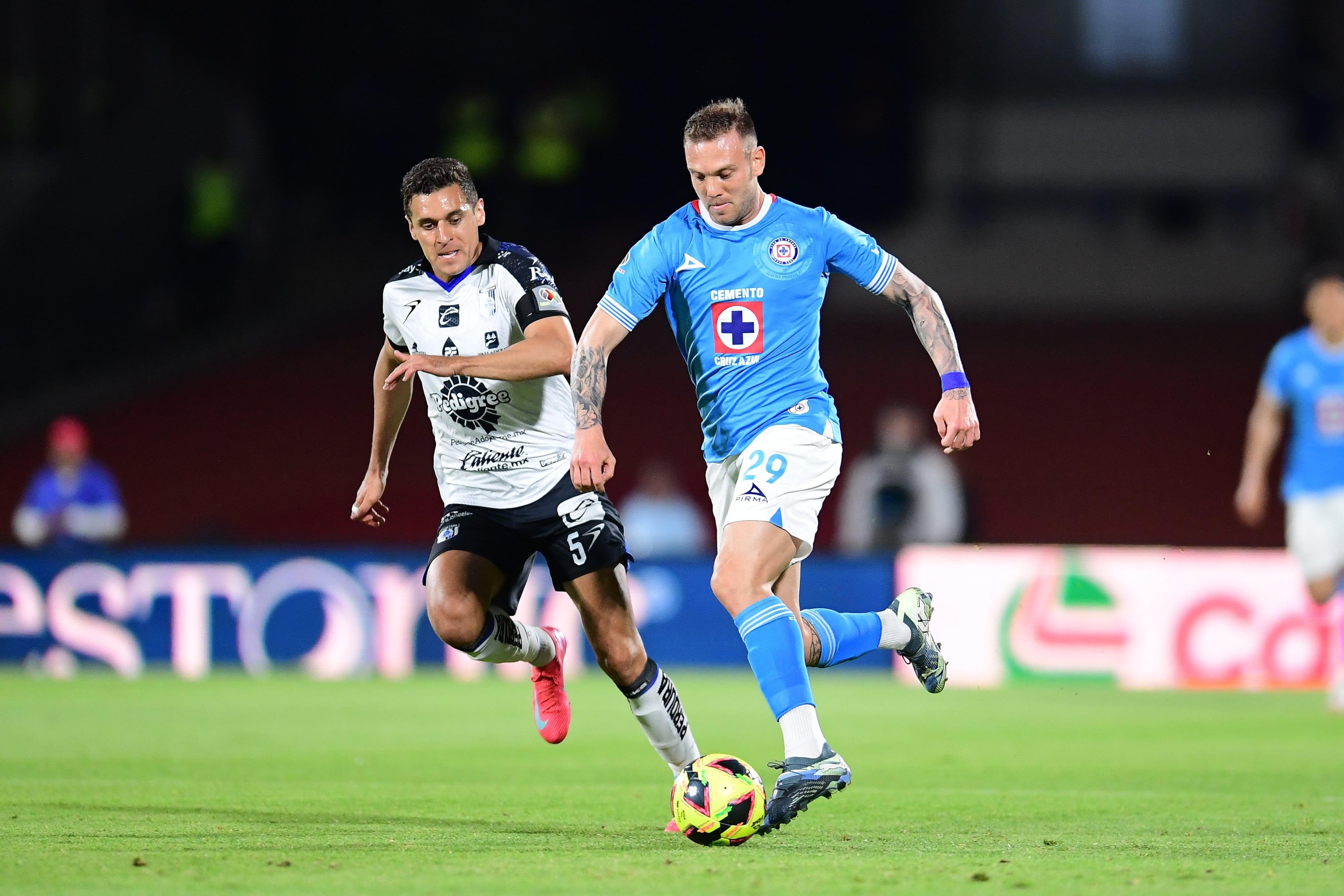 Rodolfo Rotondi en el Cruz Azul vs Querétaro.