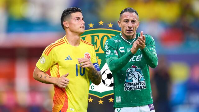 Club León quiere sacar del retiro a Andrés Guardado para que juegue con James Rodríguez.