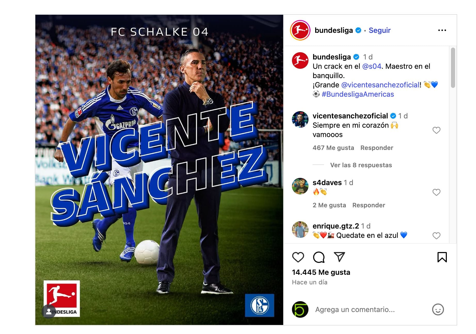 ¿Se va a Alemania? La Bundesliga se rinde ante Vicente Sánchez por su título con Cruz Azul.