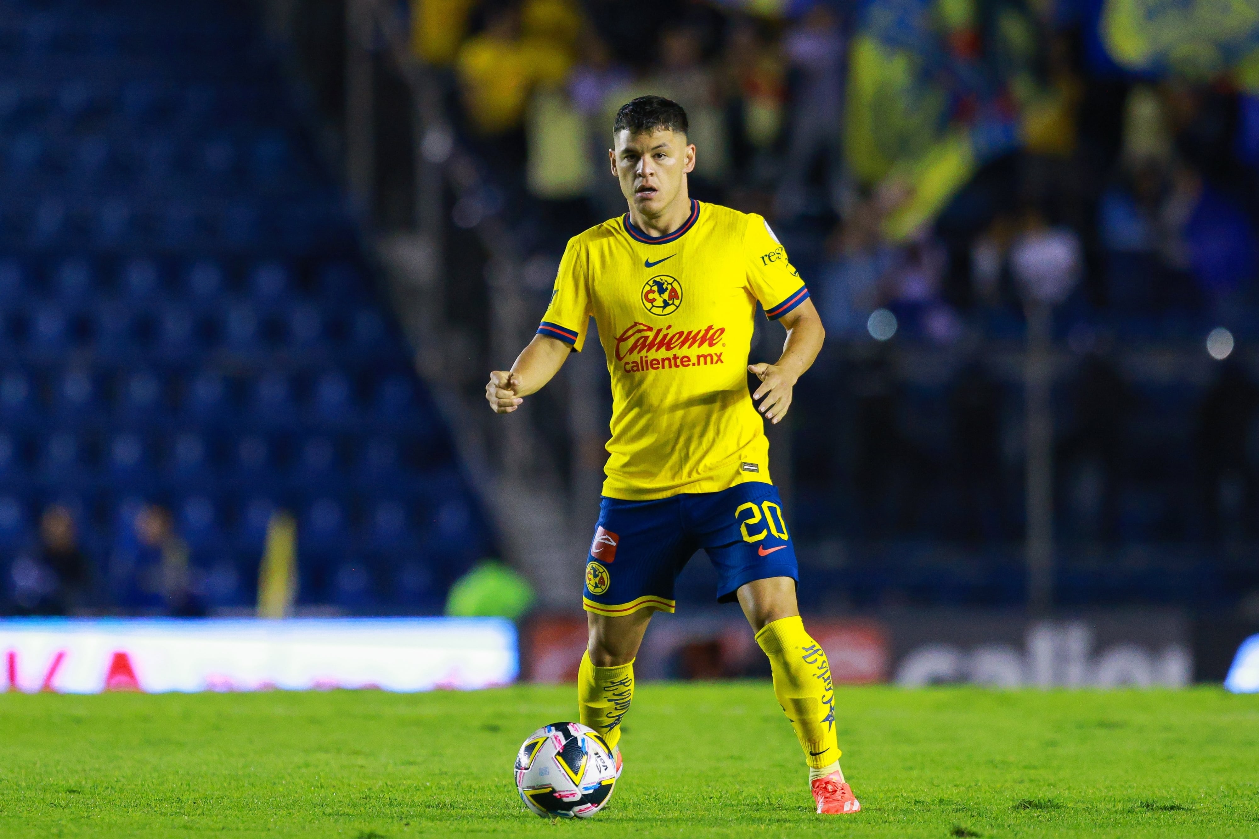 Richard Sánchez con el Club América.