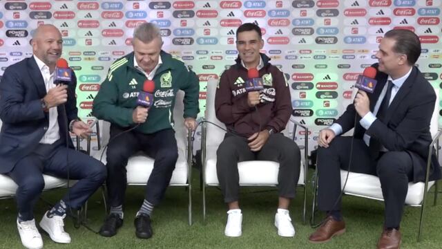 Javier Aguirre amaga con dejar entrevista con Christian Martinoli