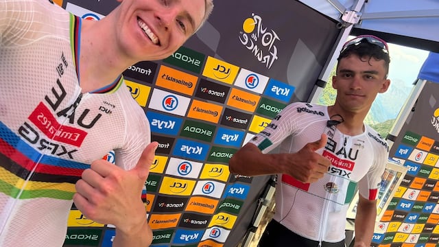 Tour de Francia 2026: Tadej Pogacar lidera. Isaac del Toro escaló a la tercera posición. Foto: @LeTour