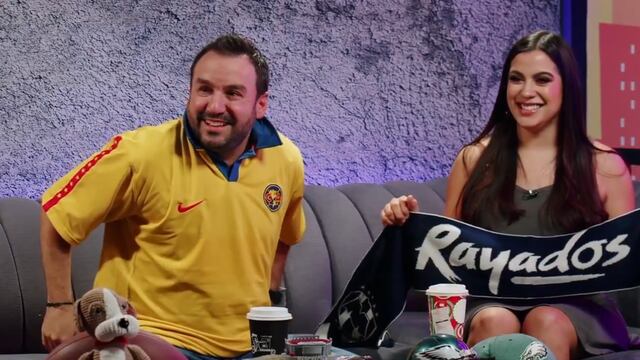 Fernando Cevallos se pone la camiseta del América y canta el himno de las Águilas