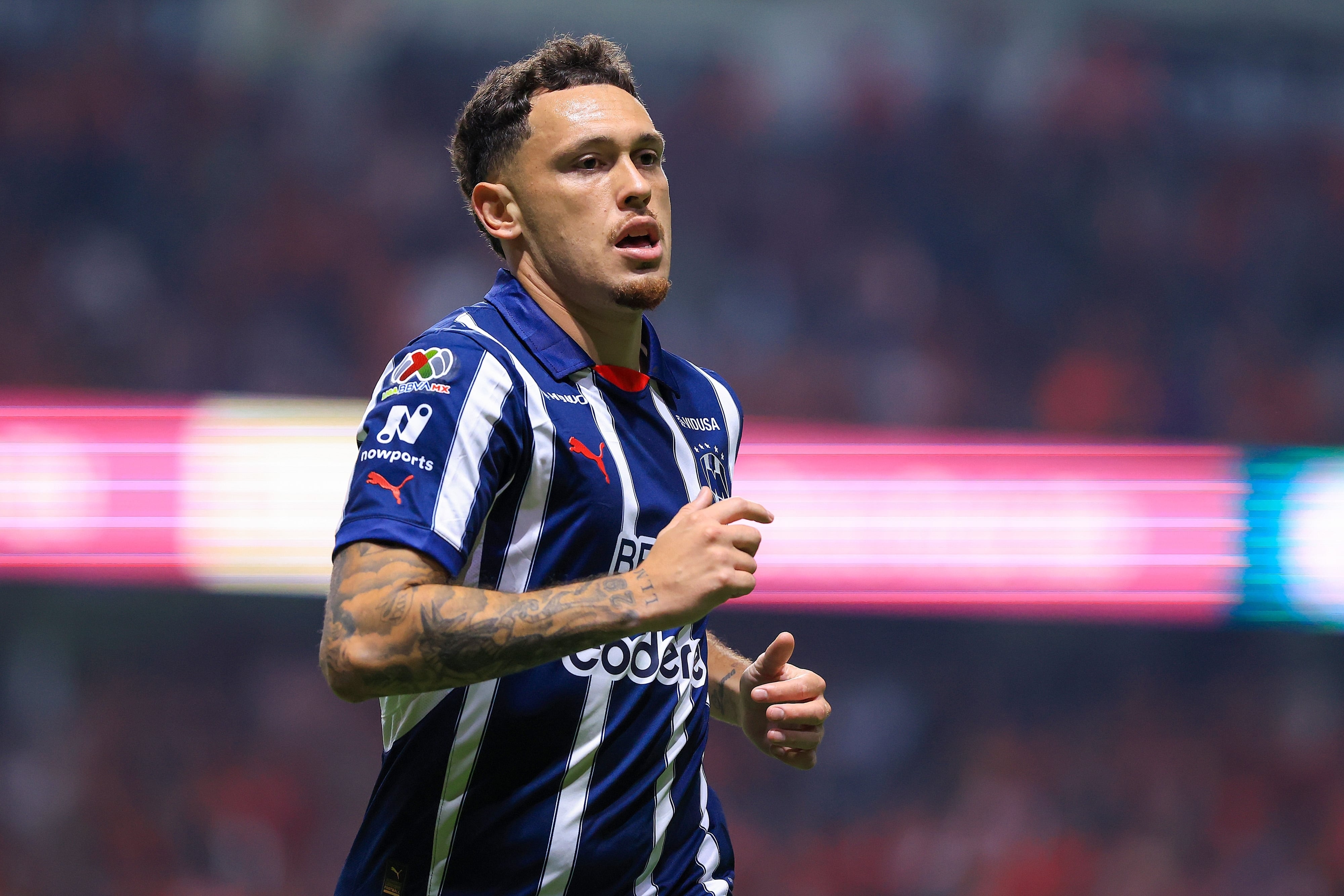 Lucas Ocampos con Rayados