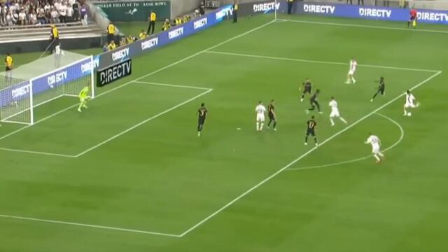 El espectacular golazo que Luka Romero le metió al Real Madrid