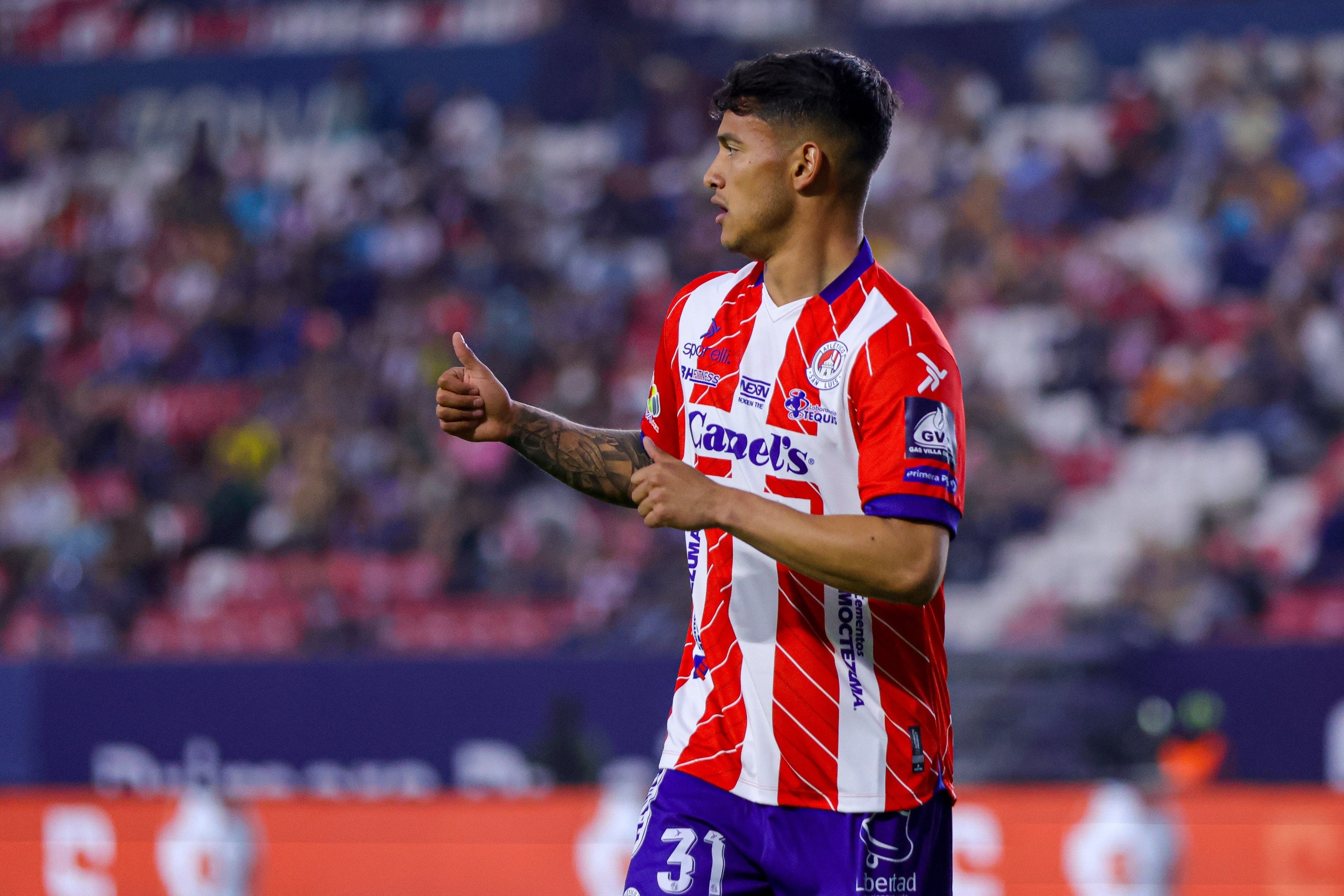 Eduardo Águila, jugador de Atlético de San Luis.