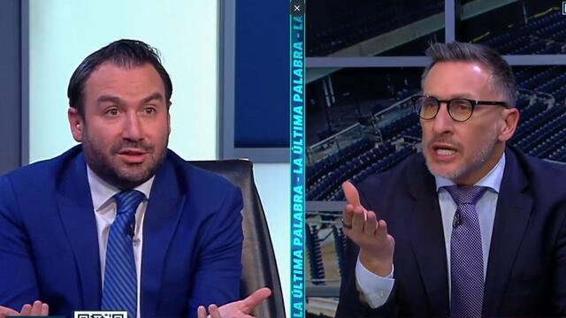 Brutal cruce entre Chaco Giménez y Fernando Cevallos.