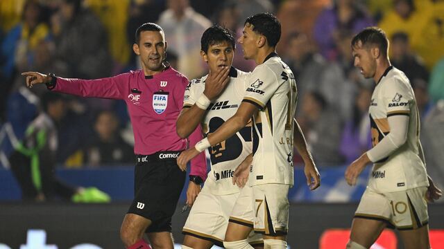 Pumas critica arbitraje tras derrota en el Clásico Capitalino