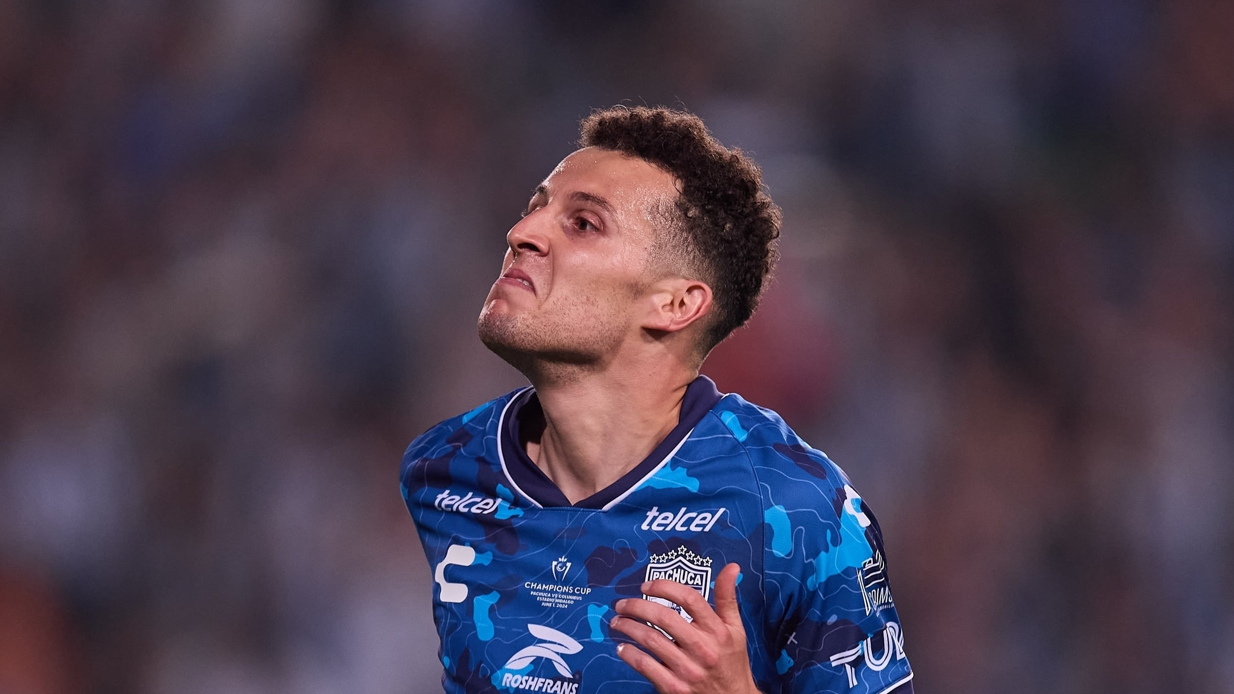 Oussama Idrissi con el Pachuca.