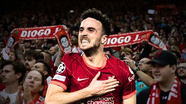 El emotivo homenaje a Diogo Jota en el regreso del Liverpool al Anfield