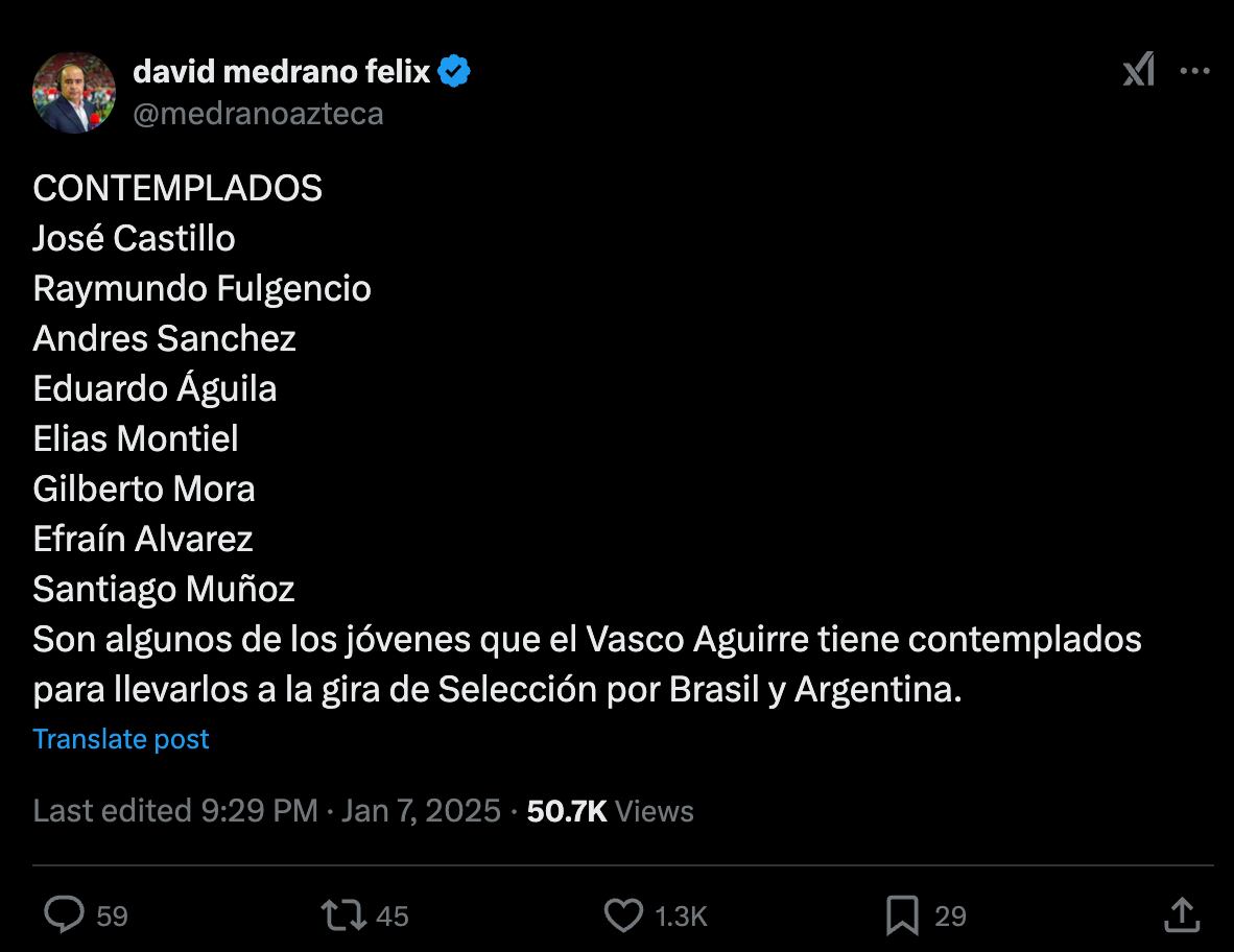 X de David Medrano