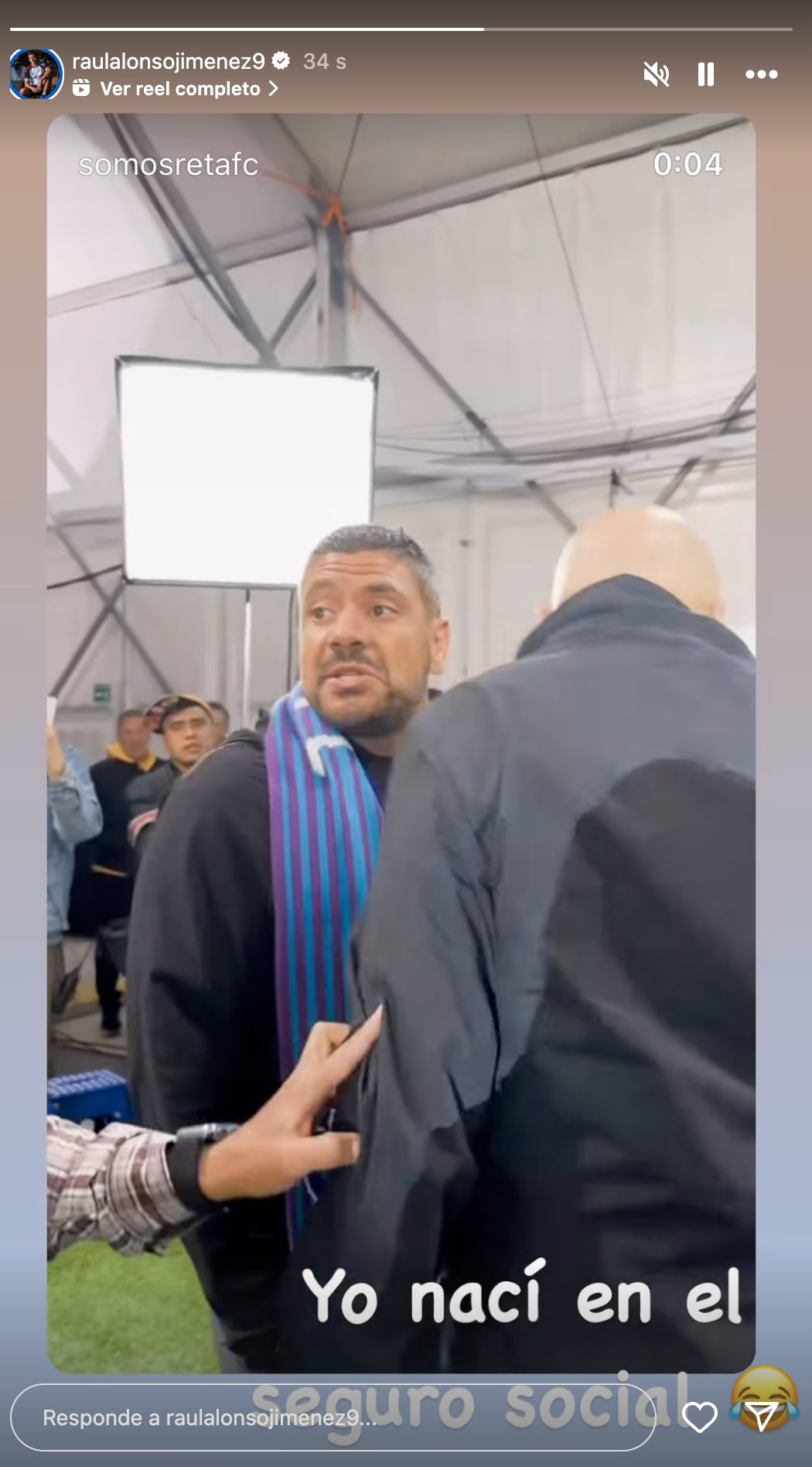 Instagram de Raúl Jiménez