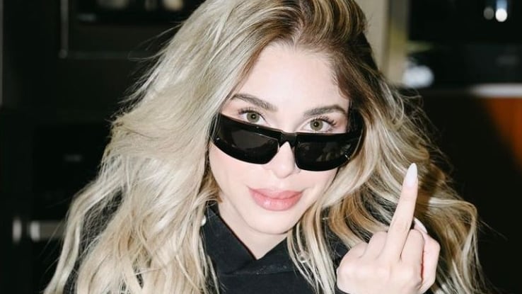 Ella es Andrea Navarro, esposa de Carlos Salcedo