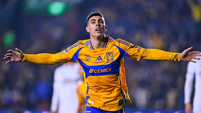 Juan Brunetta, en el Tigres vs Xolos.