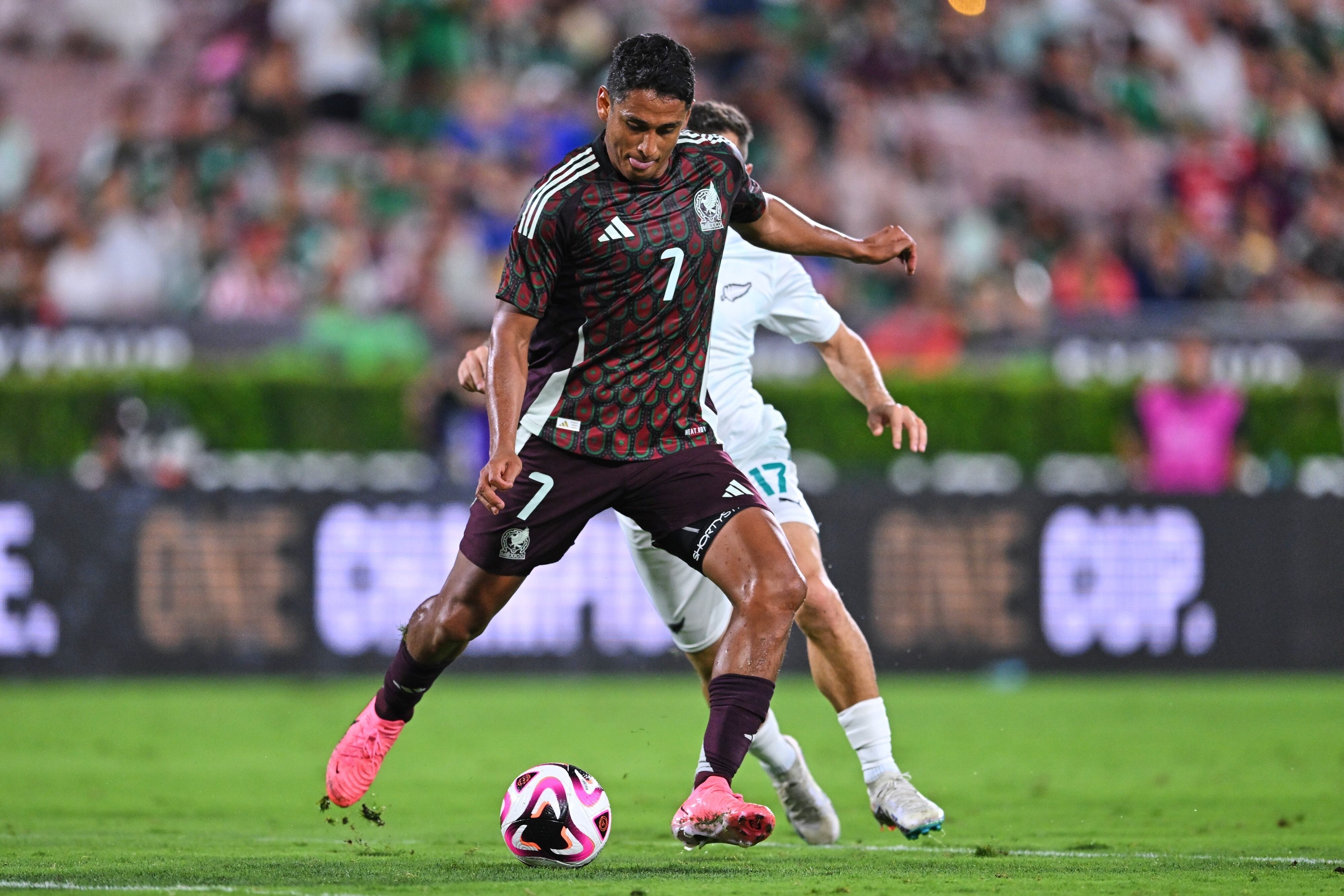 Luis Romo con la Selección Mexicana