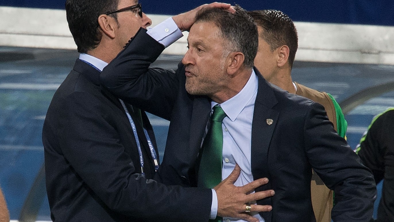 Osorio en el partido ante Nueva Zelanda en Copa Confederaciones.