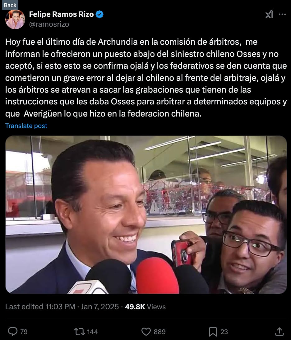 X de Felipe Ramos Rizo