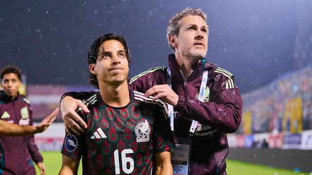 Diego Lainez con la Selección Mexicana.